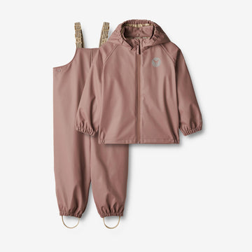 Wheat Outerwear  Regntøysett Charlie  Rainwear 1239 dusty lilac