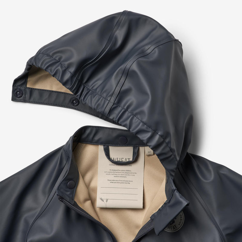 Wheat Outerwear  Regntøysett Charlie  Rainwear 1060 ink