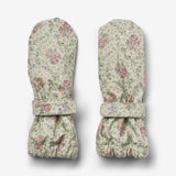 Wheat Outerwear Regnvotter Rily Accessory 9539 slightly green flowers
