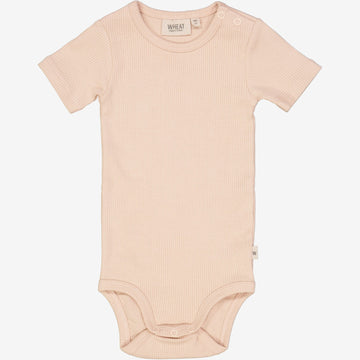 Wheat Main  Rib Body Enkel SS Underwear/Bodies 2032 rose dust