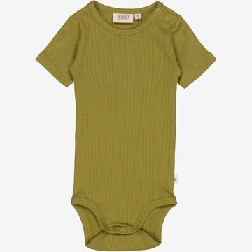 Wheat Main  Rib Body Enkel SS Underwear/Bodies 5061 frog