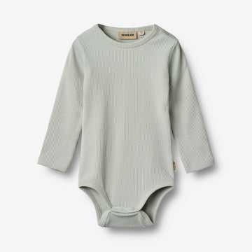 Wheat Main Rib Body L/S Spencer Underwear/Bodies 9436 rainy sky