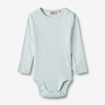 Wheat Main  Rib Body L/S Spencer Underwear/Bodies 4030 light blue