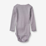 Wheat Main  Rib Body Lotta | Baby Underwear/Bodies 1346 lavender