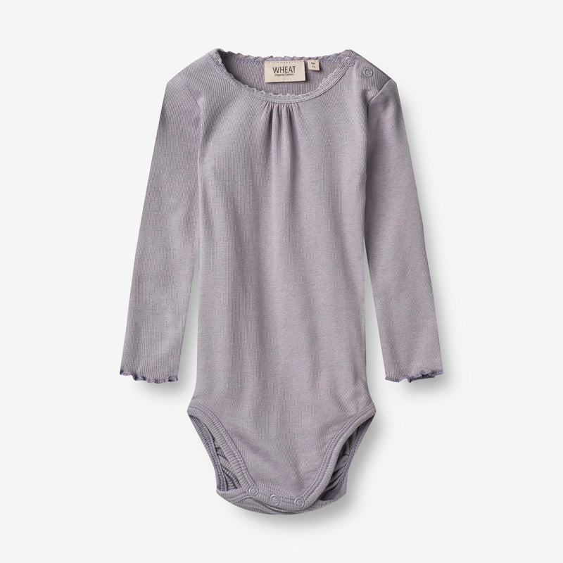 Wheat Main  Rib Body Lotta | Baby Underwear/Bodies 1346 lavender