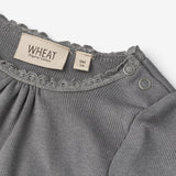 Wheat Main  Rib Body Lotta | Baby Underwear/Bodies 1525 autumn sky