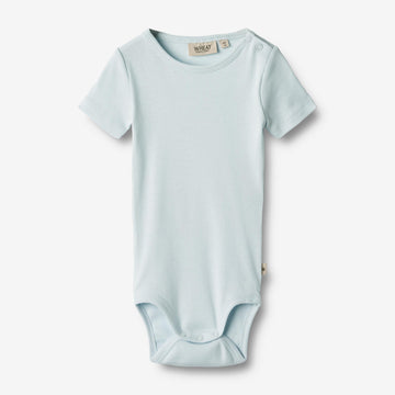 Wheat Main Kortermet body Timo | Baby Underwear/Bodies 4030 light blue