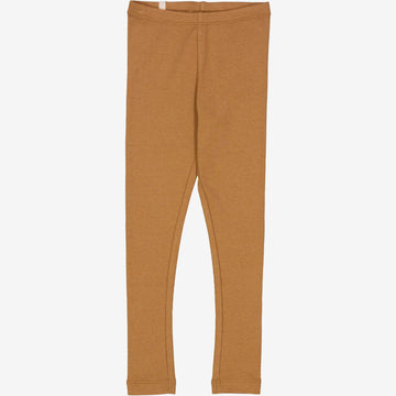 Wheat Main   Rib Leggings Leggings 5073 caramel