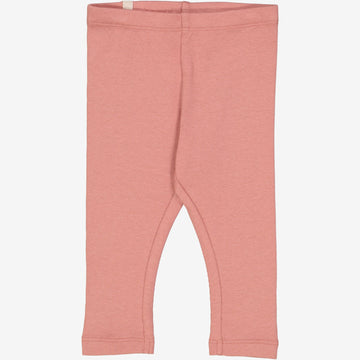 Wheat Main   Rib Leggings | Baby Leggings 2021 old rose