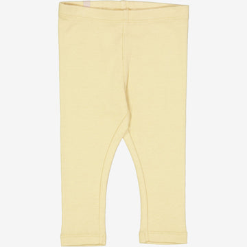 Wheat Main   Rib Leggings | Baby Leggings 5106 yellow dream