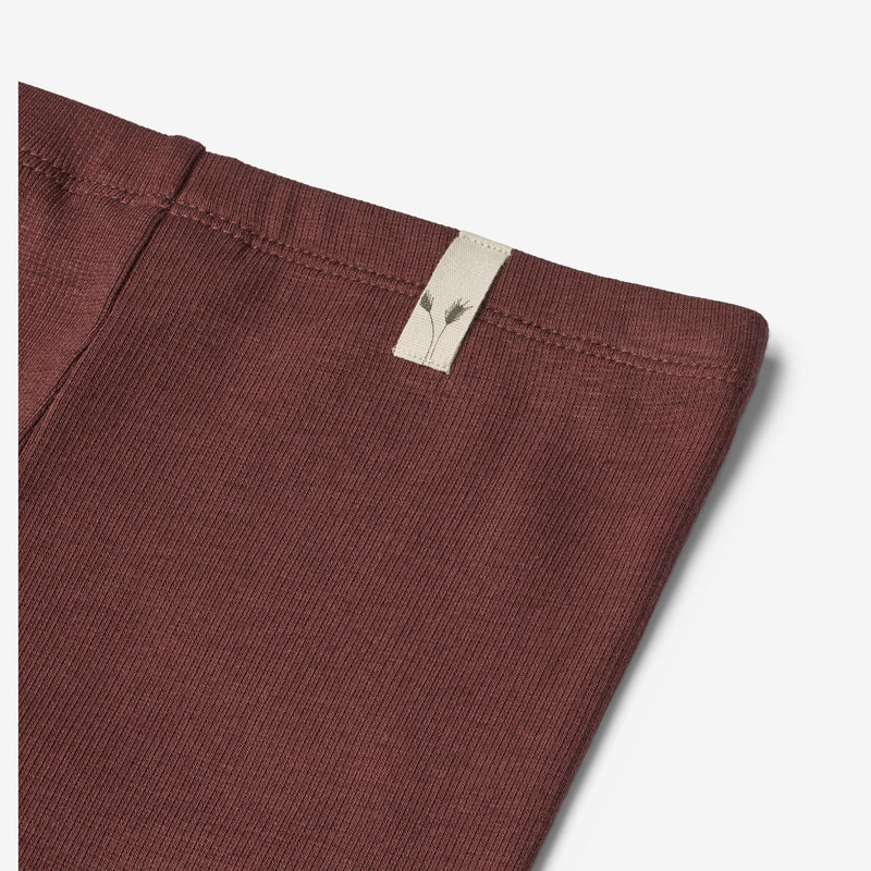 Wheat Main  Rib Leggings Maddy Leggings 2118 aubergine