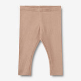 Wheat Main Rib Leggings Maddy | Baby Legging 1164 nougat rose