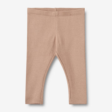 Wheat Main Rib Leggings Maddy | Baby Legging 1164 nougat rose