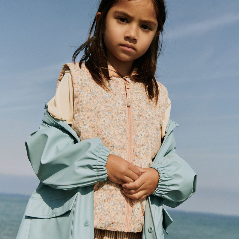 Wheat Main Rib T-Shirt S/S Irene Jersey Tops and T-Shirts 9430 macadamia