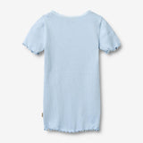 Wheat Main Ribb T-skjorte S/S Katie T-Shirt 1000 air