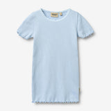 Wheat Main Ribb T-skjorte S/S Katie T-Shirt 1000 air