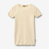 Wheat Main Rib T-shirt S/S Katie T-Shirt 9631 barely apricot