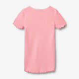 Wheat Main Ribb T-skjorte S/S Katie T-Shirt 9638 bubblegum