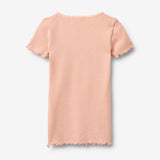 Wheat Main Rib T-shirt S/S Katie T-Shirt 9658 rose cloud