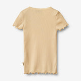 Wheat Main Rib T-shirt S/S Katie T-Shirt 9430 macadamia