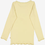 Wheat  Rib T-skjorte Blonde LS Jersey Tops and T-Shirts 5106 yellow dream