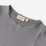 Wheat Main  Rib T-skjorte Reese Jersey Tops and T-Shirts 1525 autumn sky