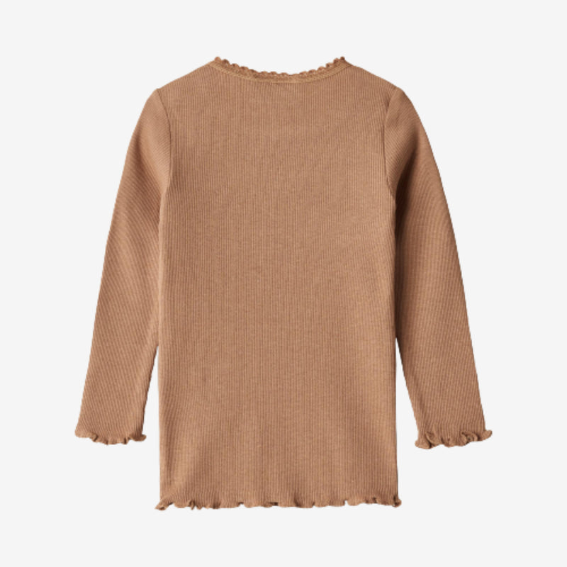 Wheat Main  Rib T-skjorte Reese | Baby Jersey Tops and T-Shirts 2121 berry dust