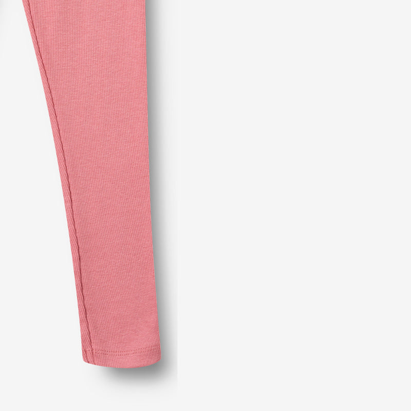 Wheat Main Rib Tights Maddy Legging 9568 soft pink