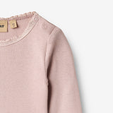 Wheat Main Ribb T-skjorte L/S Reese T-Shirt 1354 soft lilac