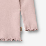Wheat Main Ribb T-skjorte L/S Reese T-Shirt 1354 soft lilac