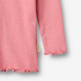 Wheat Main Ribb T-skjorte L/S Reese T-Shirt 9568 soft pink