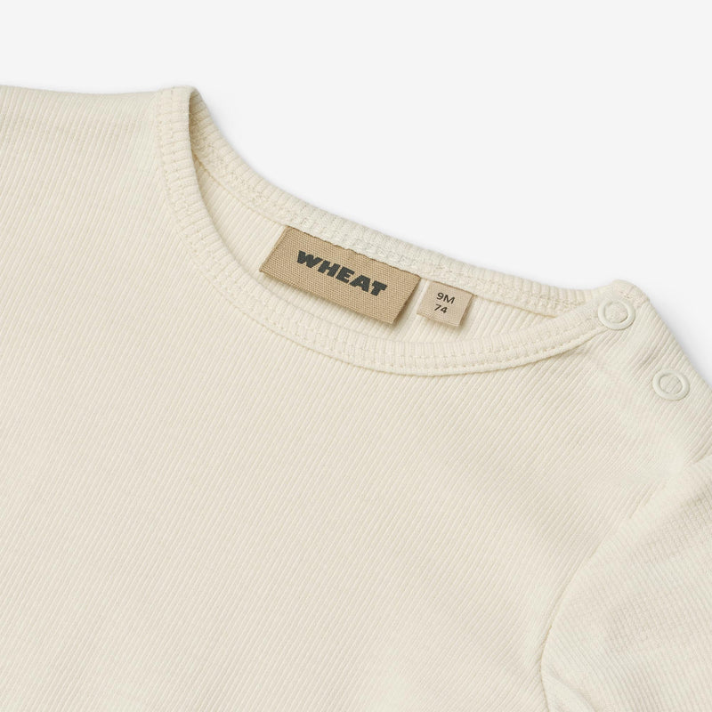 Wheat Main Ribbe Kropp L/S Spencer Body 3182 ivory