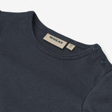 Wheat Main Ribbe Kropp L/S Spencer Underwear/Bodies 1432 navy
