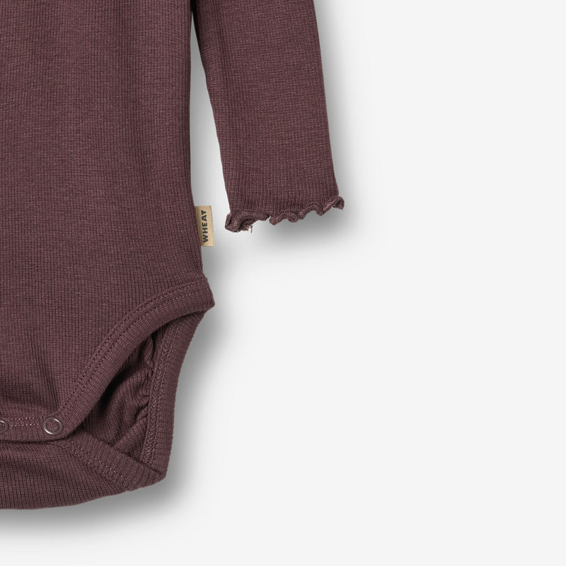 Wheat Main Ribbe kropp L/S Lotta Body 3030 fudge