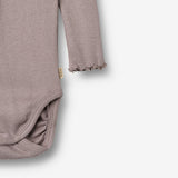 Wheat Main Ribbe Langermet body Lotta Body 9531 dusty purple