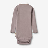 Wheat Main Ribbe Langermet body Lotta Body 9531 dusty purple
