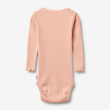 Wheat Main Ribbe Langermet body Lotta Body 9658 rose cloud