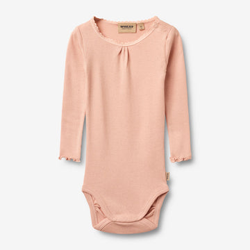 Wheat Main Ribbe Langermet body Lotta Body 9658 rose cloud
