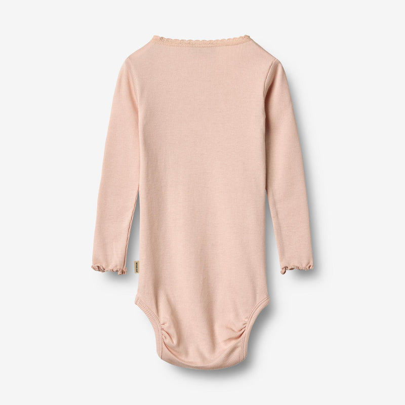 Wheat Main Ribbe kropp L/S Lotta Underwear/Bodies 2400 powder
