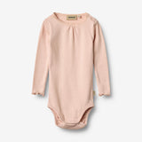 Wheat Main Ribbe kropp L/S Lotta Underwear/Bodies 2400 powder