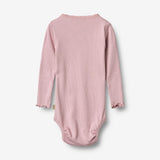 Wheat Main Ribbe kropp L/S Lotta Underwear/Bodies 9428 lavender mist