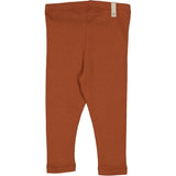 Wheat Main Ribbestikket Leggings Leggings 0001 bronze