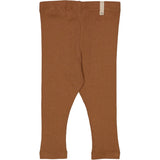 Wheat Main Ribbestikket Leggings Leggings 9003 acorn