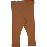 Wheat Main Ribbestikket Leggings Leggings 9003 acorn