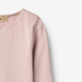 Wheat Main Ribbestrikket T-skjorte L/S Reese T-Shirt 1354 soft lilac