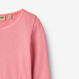 Wheat Main Ribbestrikket T-skjorte L/S Reese T-Shirt 9568 soft pink