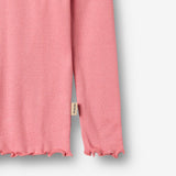 Wheat Main Ribbestrikket T-skjorte L/S Reese T-Shirt 9568 soft pink