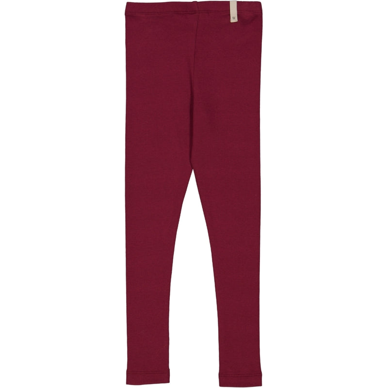 Wheat Main Ribbet Leggings Leggings 2390 red plum