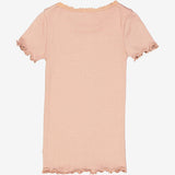 Wheat Rip T-skjorte Blonde SS Jersey Tops and T-Shirts 2031 rose dawn
