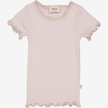 Wheat Main  Rip T-skjorte Blonde SS | Baby Jersey Tops and T-Shirts 1354 soft lilac